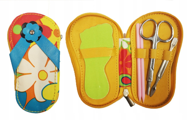 Mini zestaw do manicure klapki "Japonki"