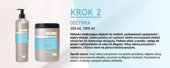 KAYPRO Volume Szampon zwiększający i nadający objętość włosom 350 ml