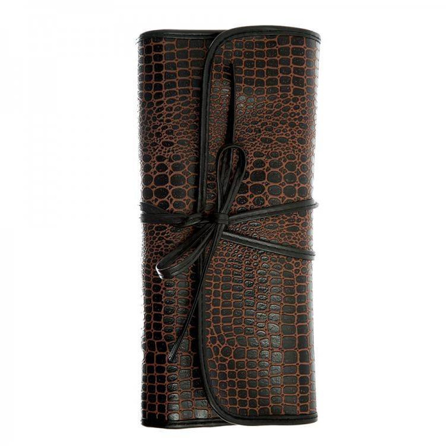 Duży zestaw pędzli do makijażu z naturalnego włosia