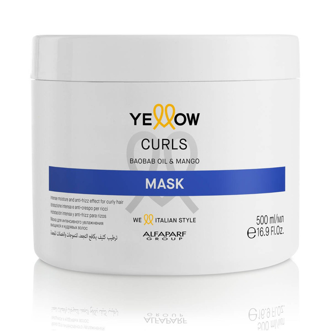 Alfaparf Yellow Curls maska do włosów kręconych 500 ml