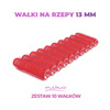 Wałki do włosów małe na rzepy - średnica 13 mm