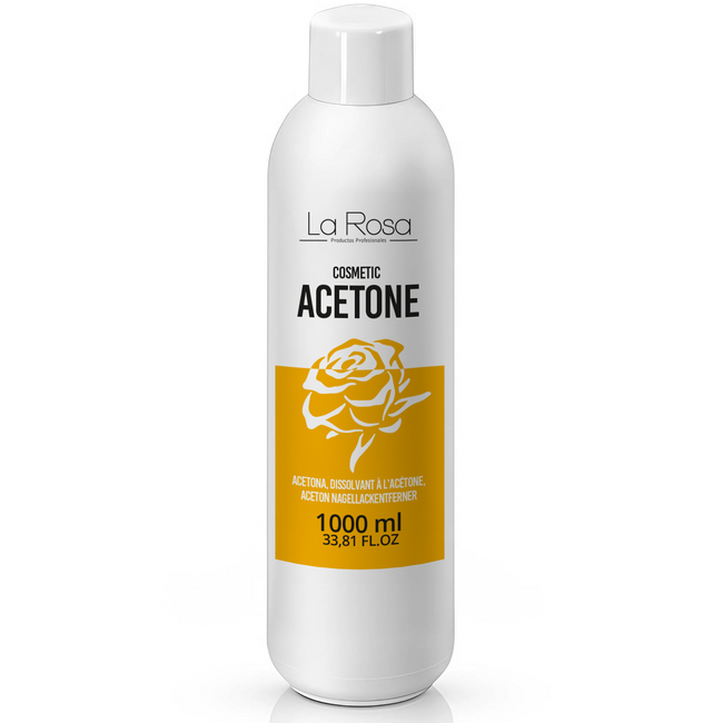Aceton kosmetyczny do manicure butelka z pąpką i uzupełnienie 1190 ml