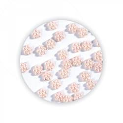 Kwiatki 3D do paznokci perłowe