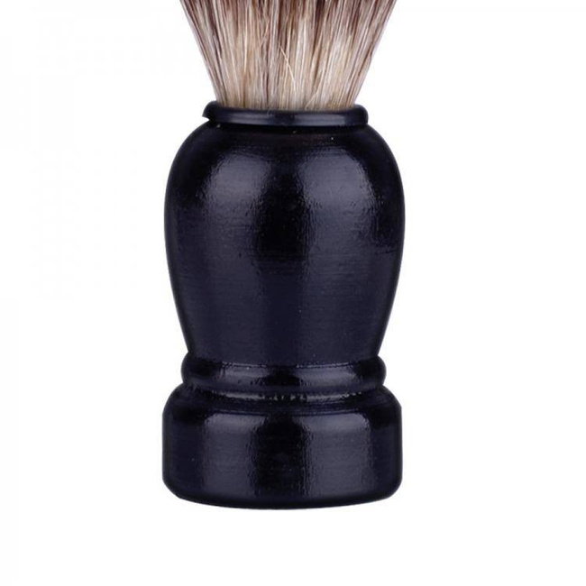 Pędzel do golenia z naturalnego włosia dzika