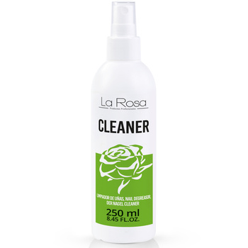 LaRosa Nail CLEANER 250 ml SPRAY płyn do odtłuszczania paznokci o zapachu limonki