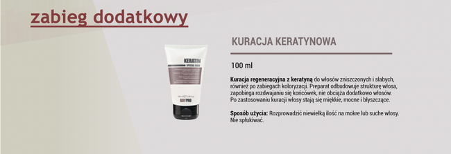 XXL Zestaw Kaypro Keratin z keratyną regenerujący do włosów
