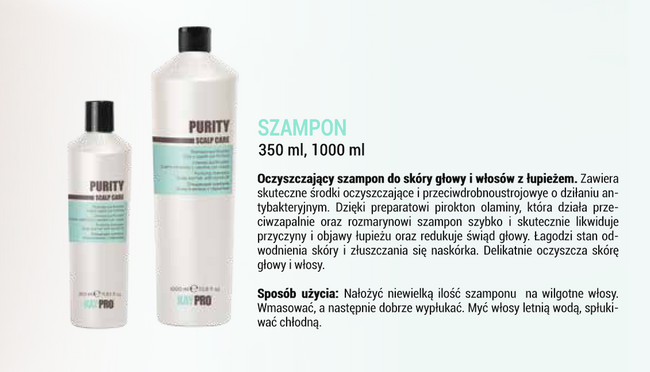 Zestaw Kaypro Balance Purity do włosów przetłuszczających się i przeciw wypadaniu