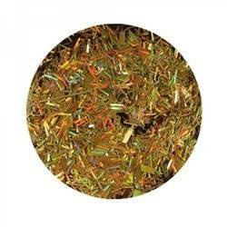 Brokat hologramowy do paznokci złote nitki 3,5 gram