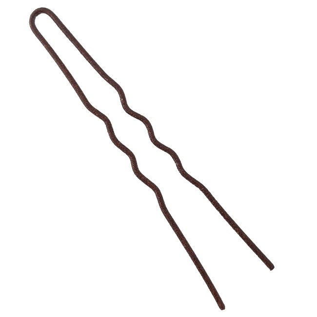 Kokówka karbowana brązowa matowa La Rosa 6,5 cm