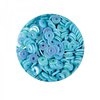 Cekiny, Kółka z dziurką hologramowe turkusowe Niko