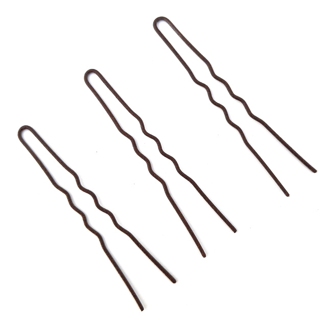 Kokówka karbowana brązowa matowa La Rosa 6,5 cm