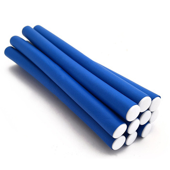 Papiloty do włosów długie średnica 14 mm 10 sztuk