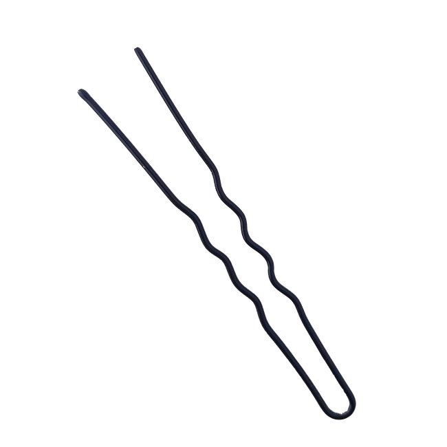 Kokówka karbowana czarna La Rosa 6,5 cm