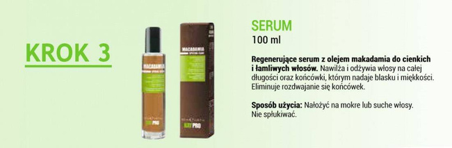 KAYPRO MACADAMIA Szampon z olejkiem makadamia - przywraca blask i jedwabistość 350 ml