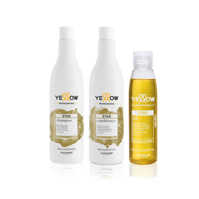 Odżywka rozjaśniająca z dziewanną i granatem