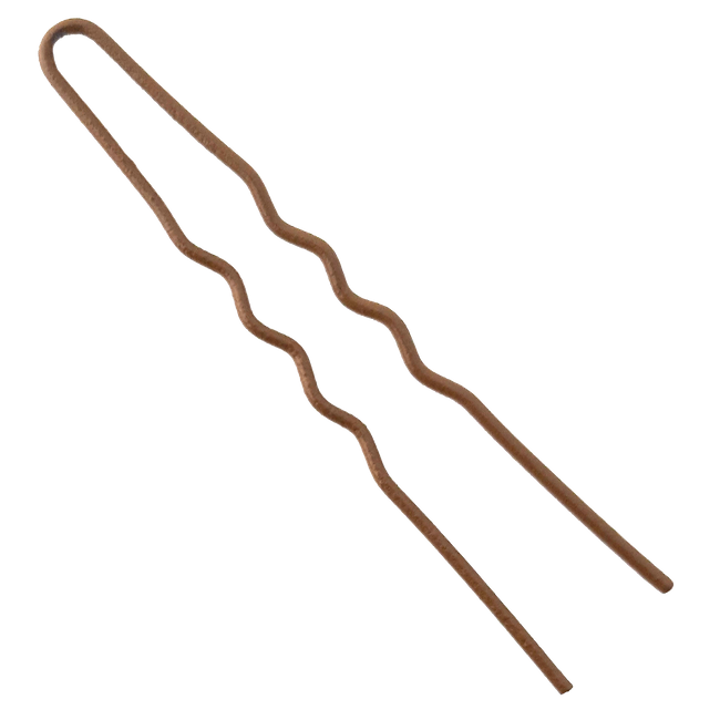 Kokówka karbowana złota matowa La Rosa 6,5 cm