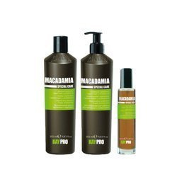 Zestaw Kaypro Macadamia z olejkiem makadamia do włosów suchych i delikatnych