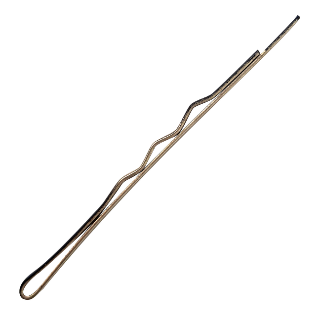 Wsuwki karbowane cieniowane La Rosa 6 cm