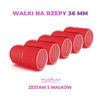 Wałki do włosów na rzepy - średnica 36 mm