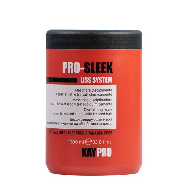 XL Zestaw Kaypro Liss System Pro-Sleek wygładzanie włosów bez SLS i SLC