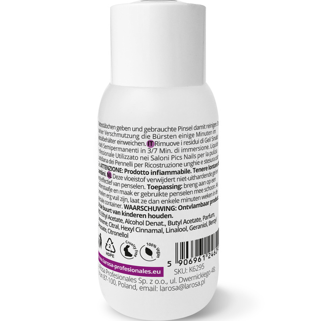 La Rosa preparat do czyszczenia pędzli Brush Cleaner 150 ml