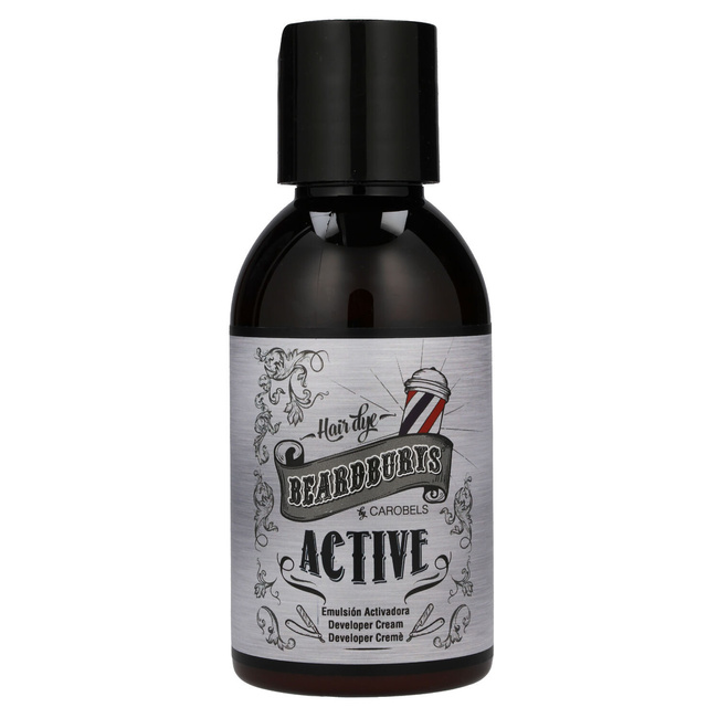 Beardburys Szampon do włosów brody wąsów Czarny