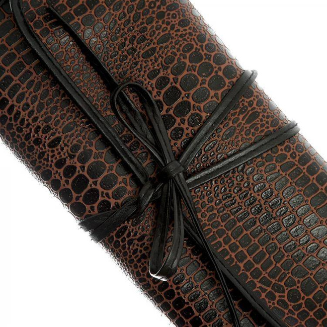 Duży zestaw pędzli do makijażu z naturalnego włosia