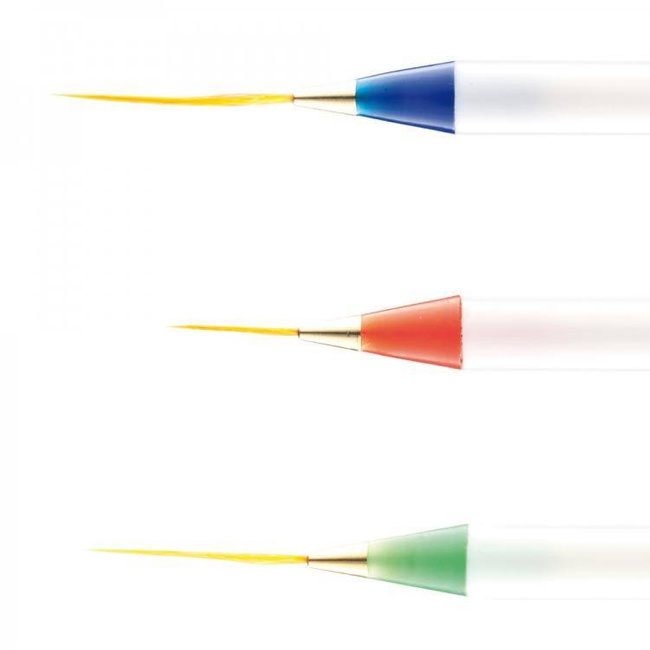 Zestaw pędzelków do zdobień paznokci