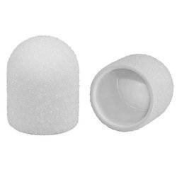 Kapturki nakładki białe LUX korund 13|80 10szt