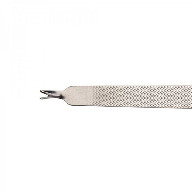 Pilnik metalowy do paznokci nacinany z radełkiem