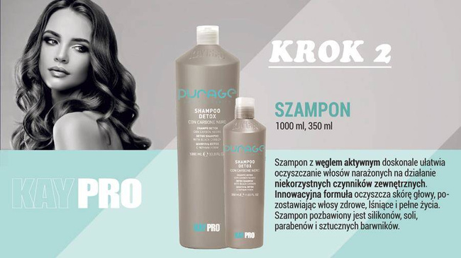 KAYPRO Purage Pre-Szampon Detox z aktywnymi składnikami olejowymi - 150 ml