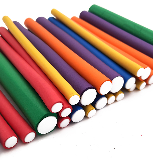 Papiloty do włosów średnica 16 mm 10 sztuk