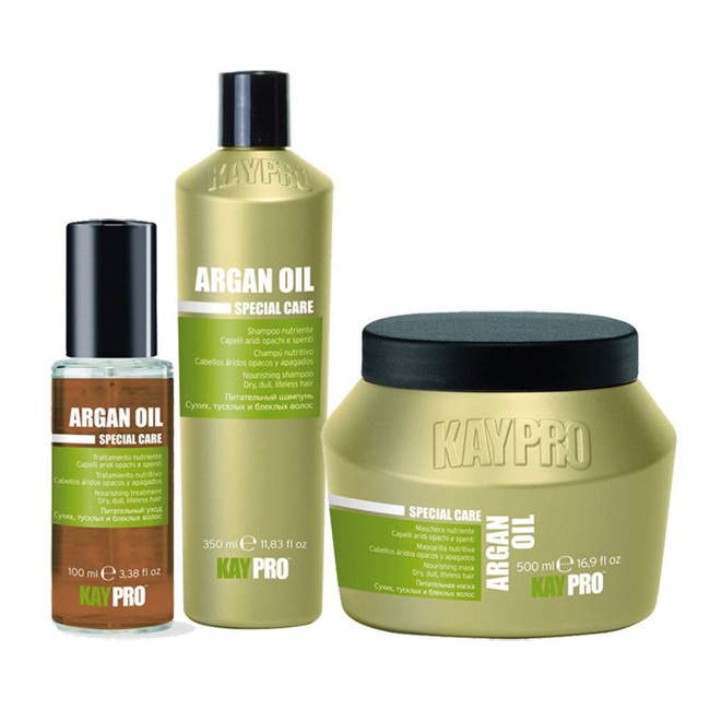 Zestaw Kaypro Argan Oil Kuracja arganowa do włosów