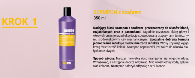 KAYPRO Serum do włosów blond rozjasnianych pasemek 100 ml