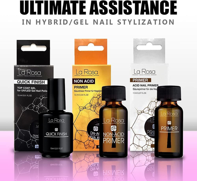 Non-Acid Primer bez kwasowy do paznokci La Rosa - 11 ml