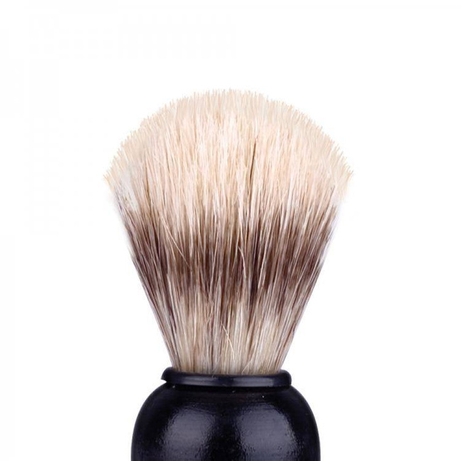 Pędzel do golenia z naturalnego włosia dzika