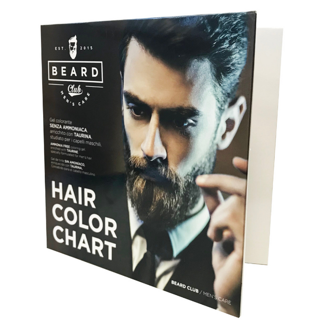 BEARD CLUB Color Gel - Farba do włosów dla mężczyzn ANTRACITE poziom 6-5