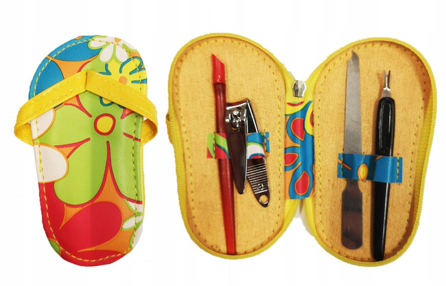 Mini zestaw do manicure klapki "Japonki"