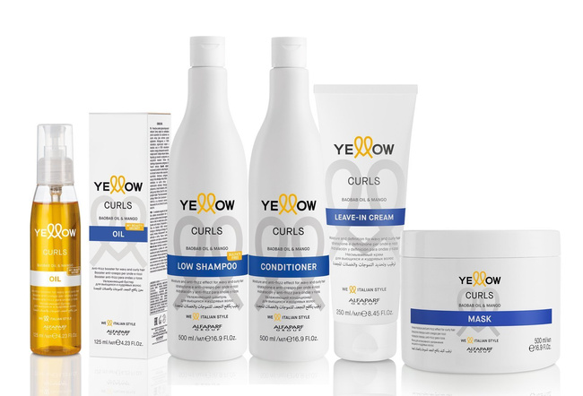 Alfaparf Yellow curls szampon do włosów kręconych 500 ml