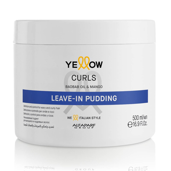 Alfaparf Yellow Curls krem pudding do włosów kręconych 500 ml