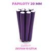 Papiloty do włosów grube średnica 20 mm 10 sztuk